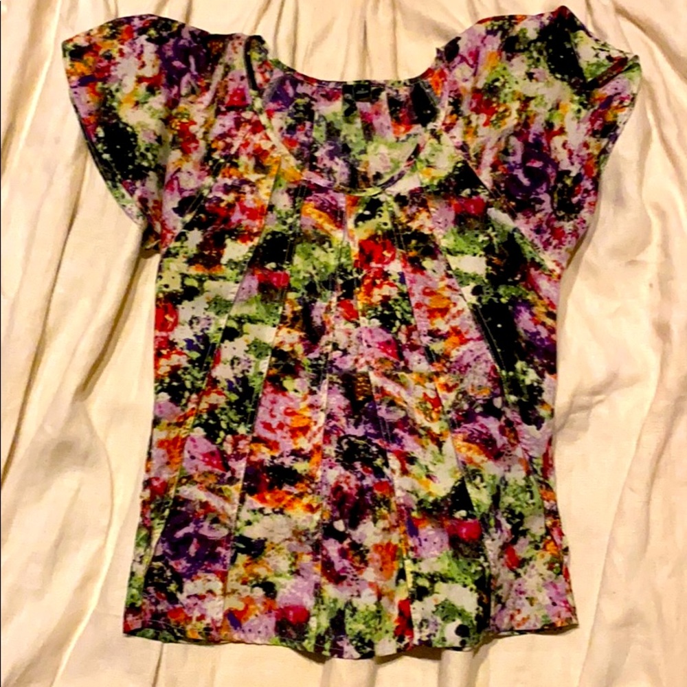 Milano size small silky shirt